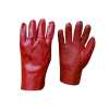 Safety gloves rough pvc