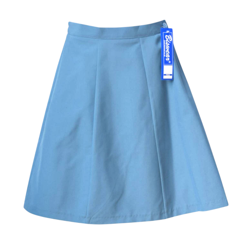 School Skirts. Designed for comfort and durability. It features pleats, which can be knife or box pleats depending on the style, and often includes features like a side zip fastener for a secure and comfortable fit. School skirts are typically made from easy-care fabrics and may incorporate stain-repellent finishes for practicality in a school environment. 